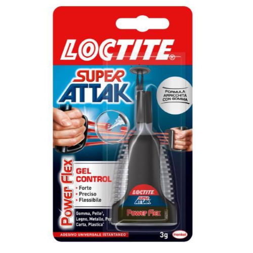 LOCTITE SUPER ATTAK CONTROL POWER FLEXGEL 3GR
